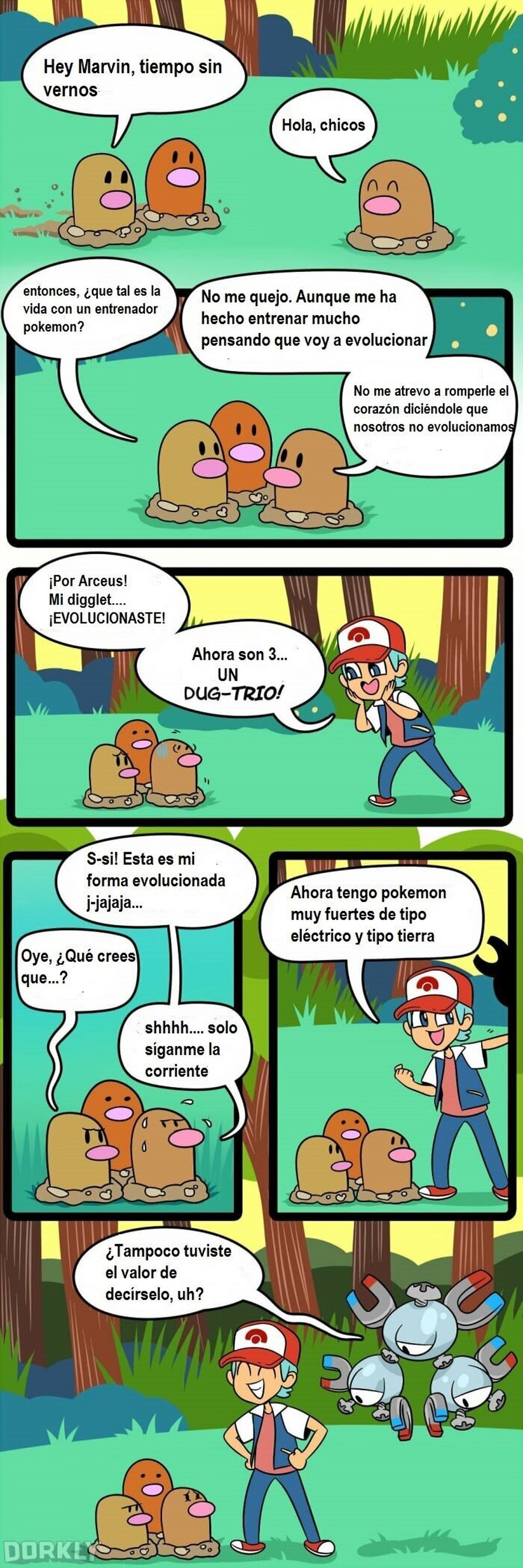 Y así se crearon estos Pokémon. Por Dorkly