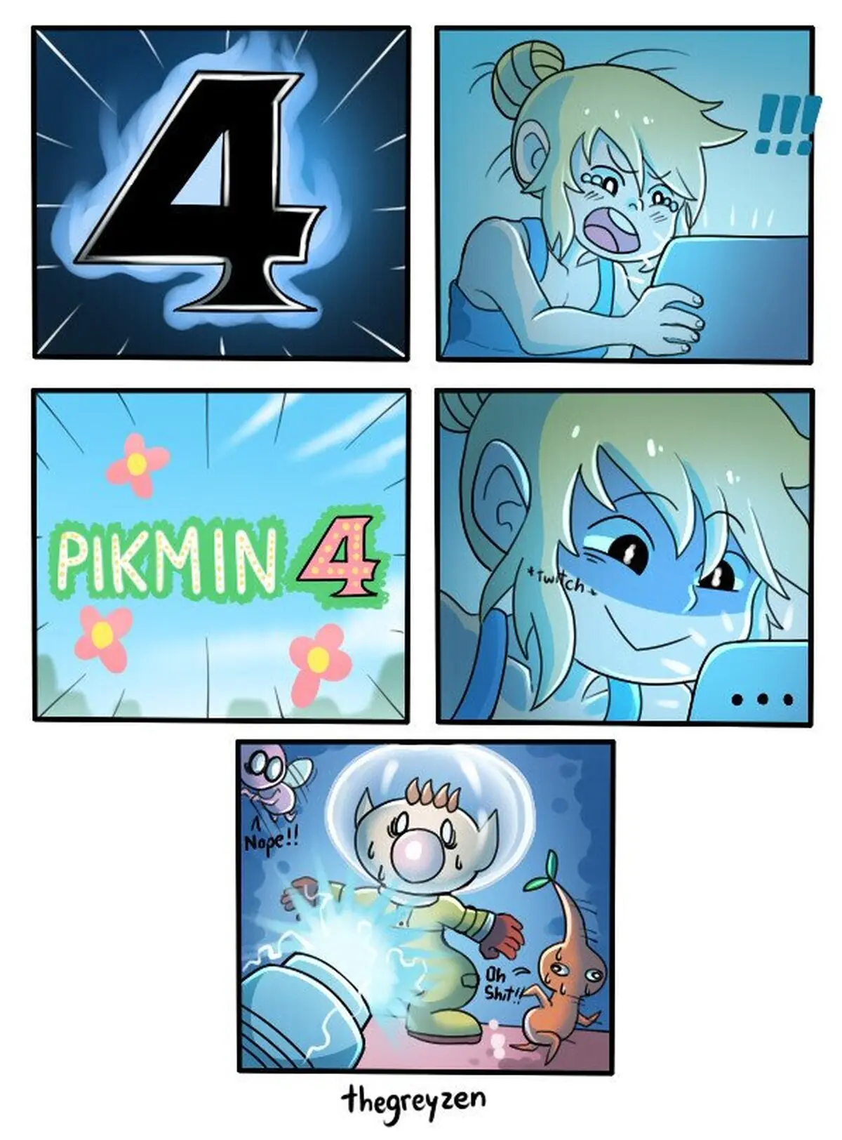 Esto hubiese significado la extinción de los pikmins (y de olimar). Por thegreyzen