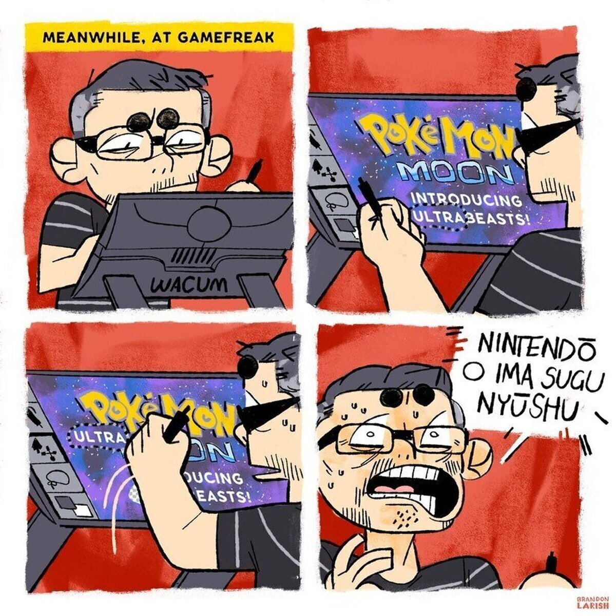 Y así es cómo nació Pokémon Ultrasol y Ultraluna. Por Brandon Larish