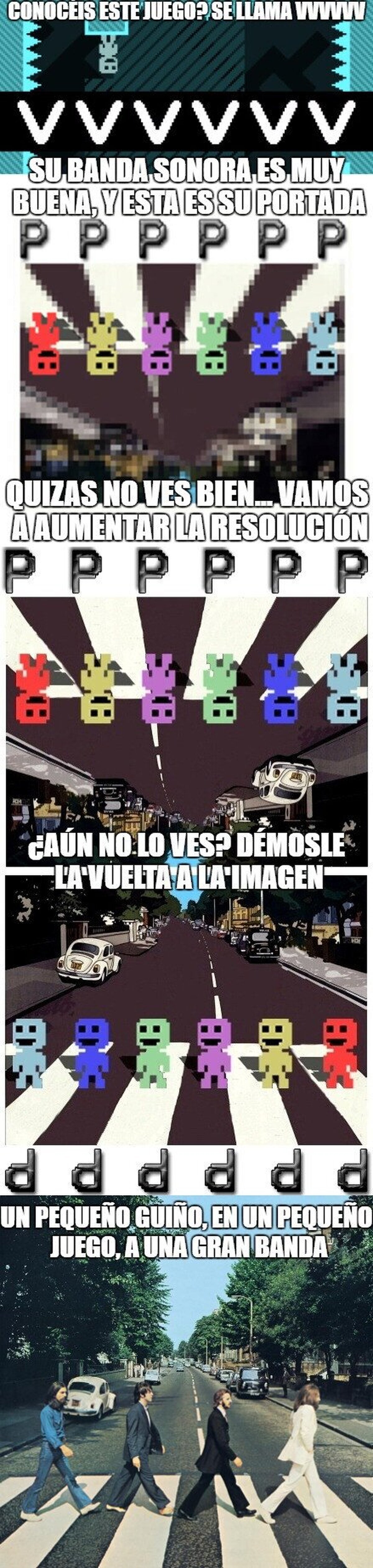 Guiño en la BSO de VVVVVV