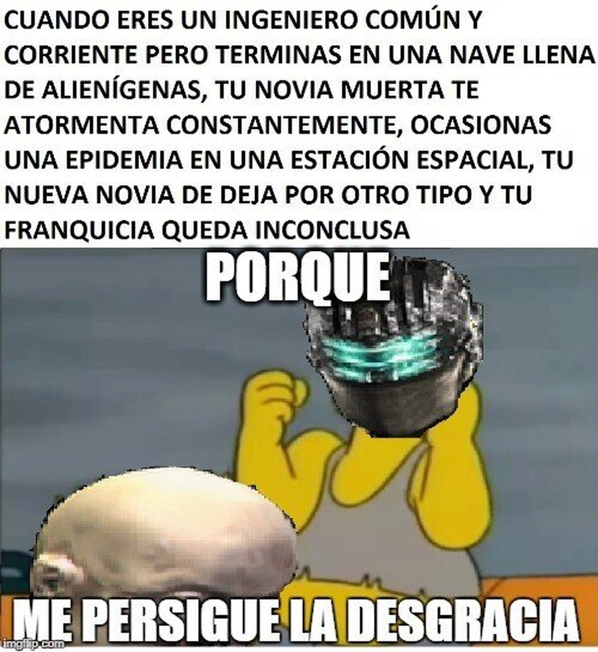 Si algún día tienes mala suerte, piensa en Isaac Clarke