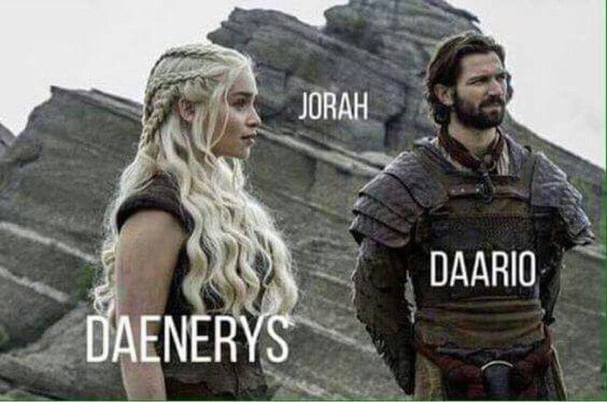 No había visto a Jorah en esta escena
