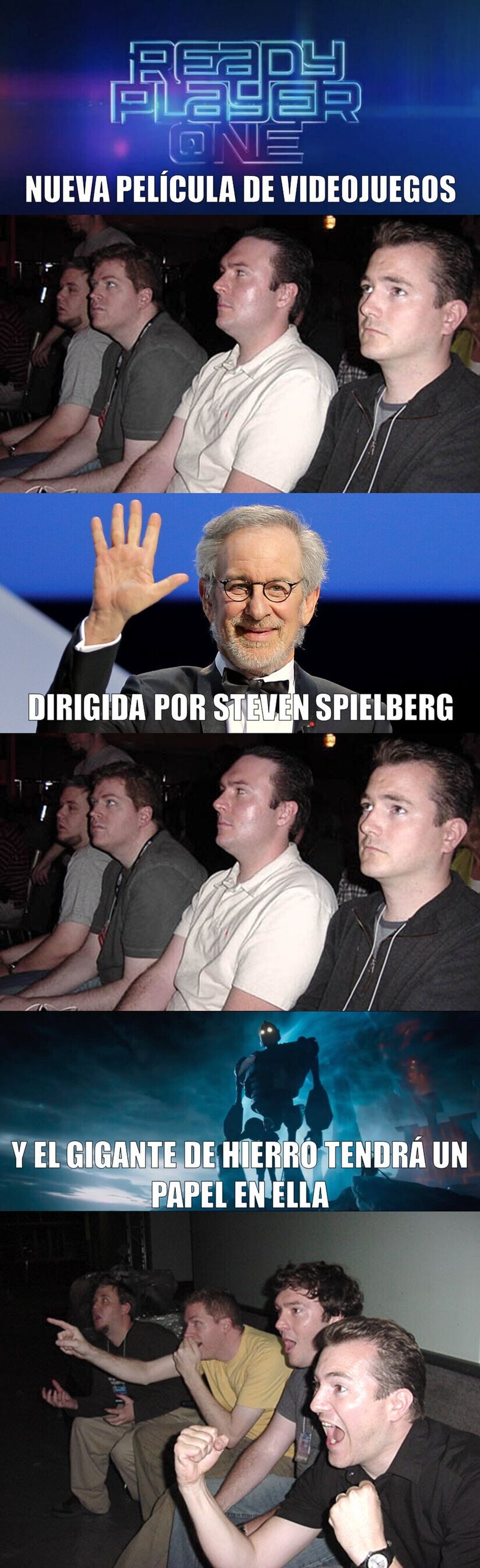 Se ve interesante el nuevo proyecto de Spielberg