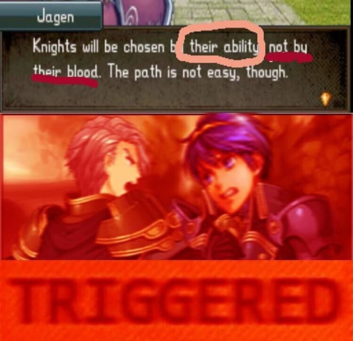 Fernand y sus principios en contra de la política de Marth por Shanks MudFish