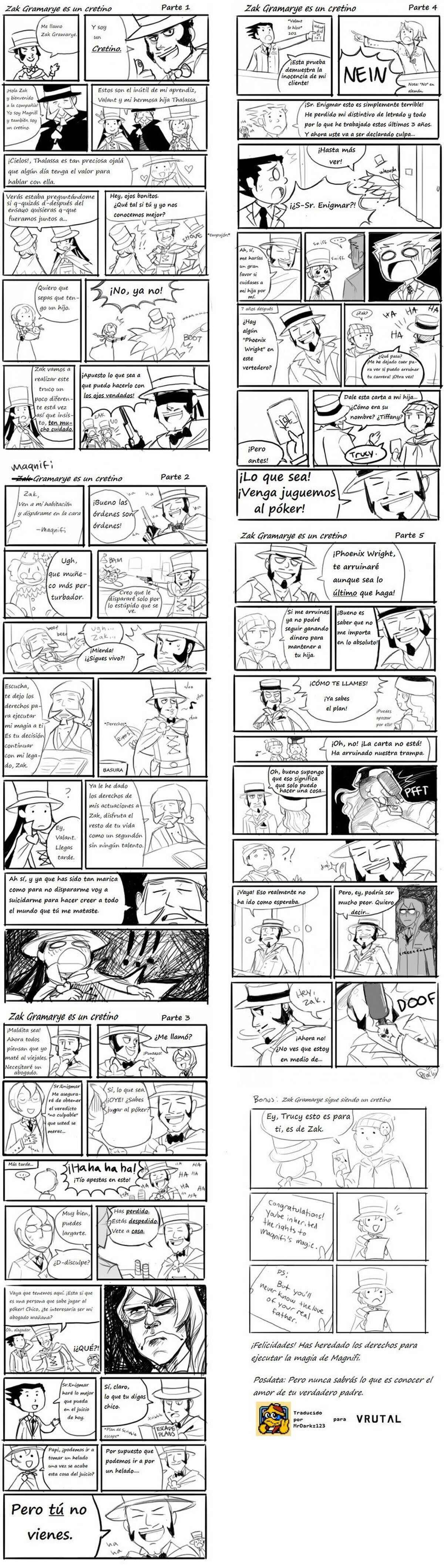 Zak Gramarye es un cretino de tomo y lomo - Por hiimdaisy