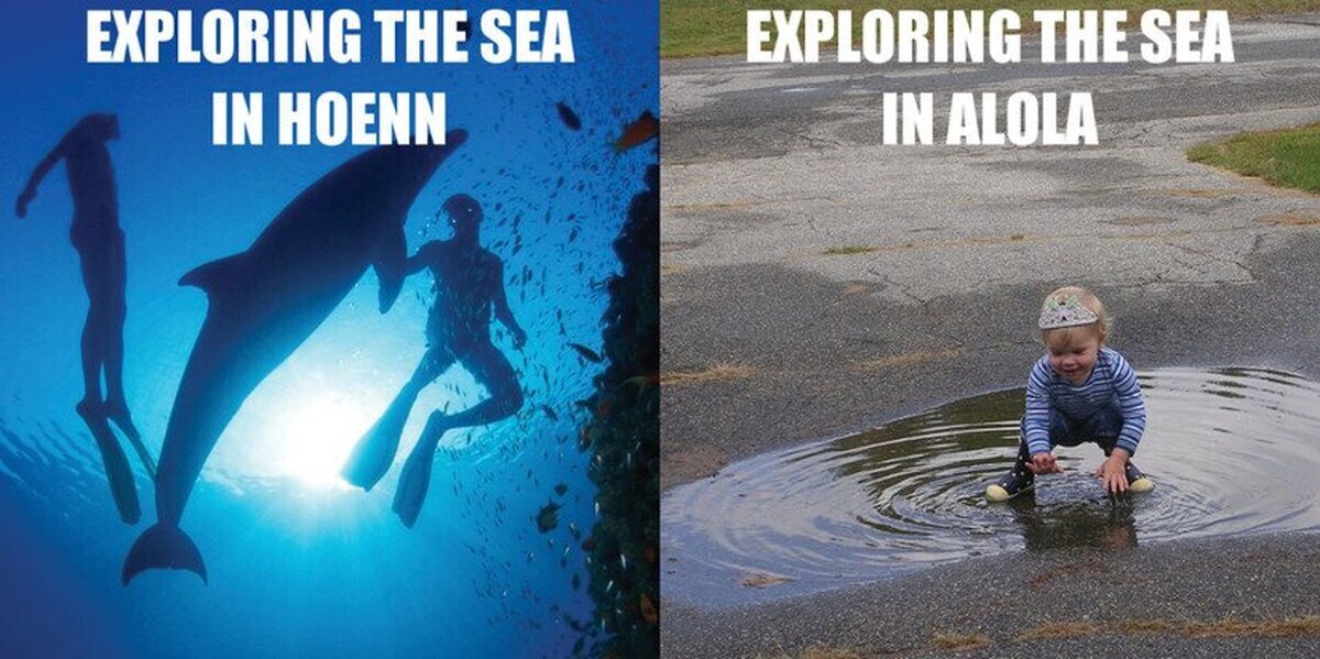 Explorando el mar: En Hoenn | En Alola