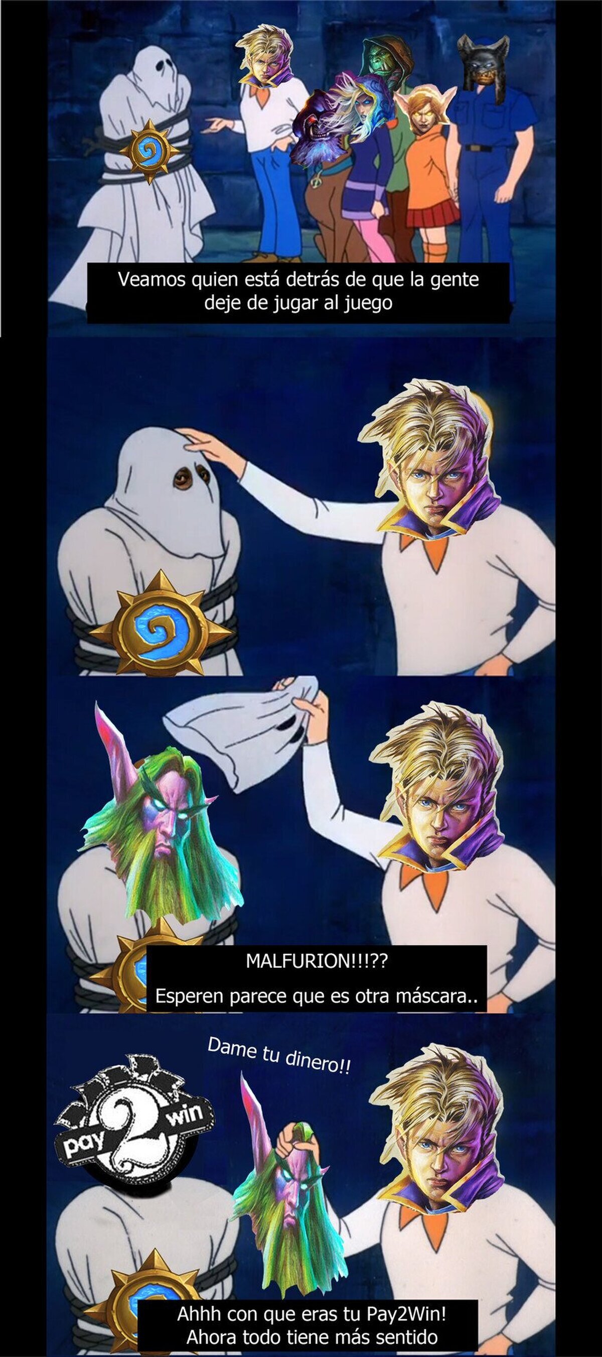 ¿Quién será el responsable de que la gente deje de jugar a Hearstone? AVARICIA!!!?? QUIEN SABE!!??