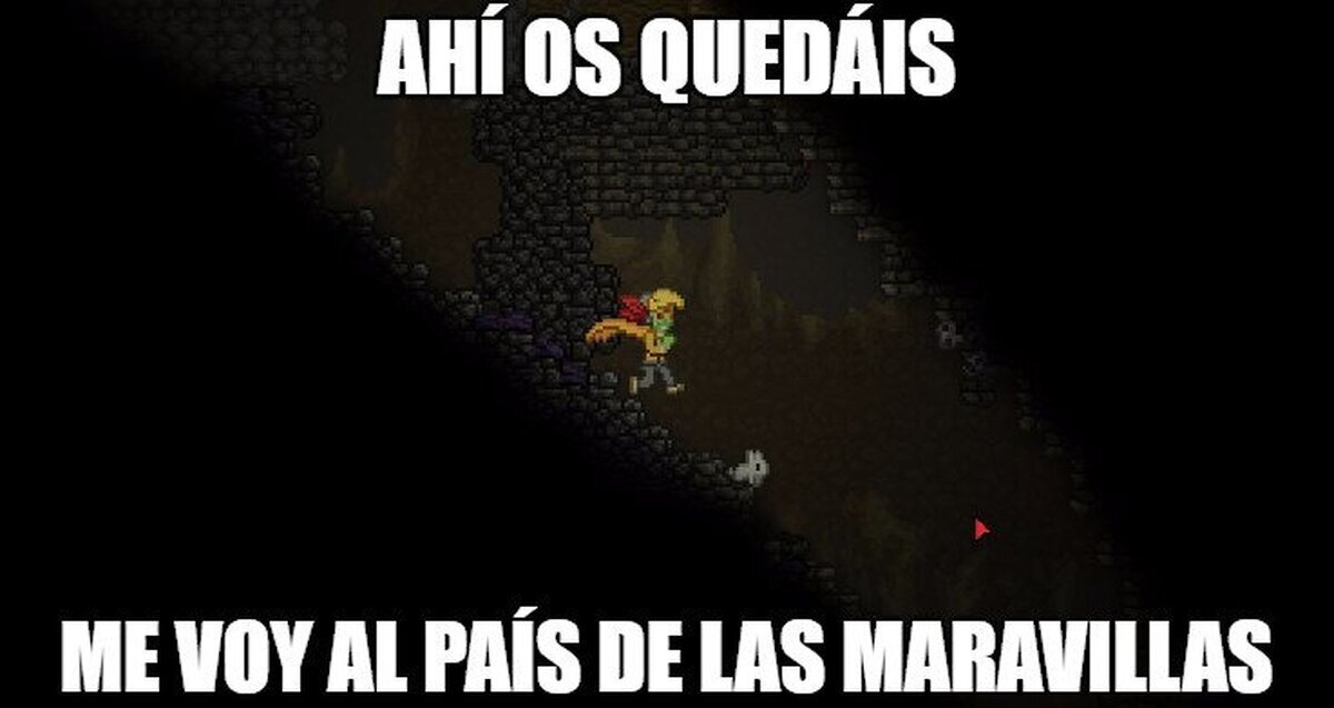 Ahora la pregunta es: ¿cómo llegó el conejo ahí?