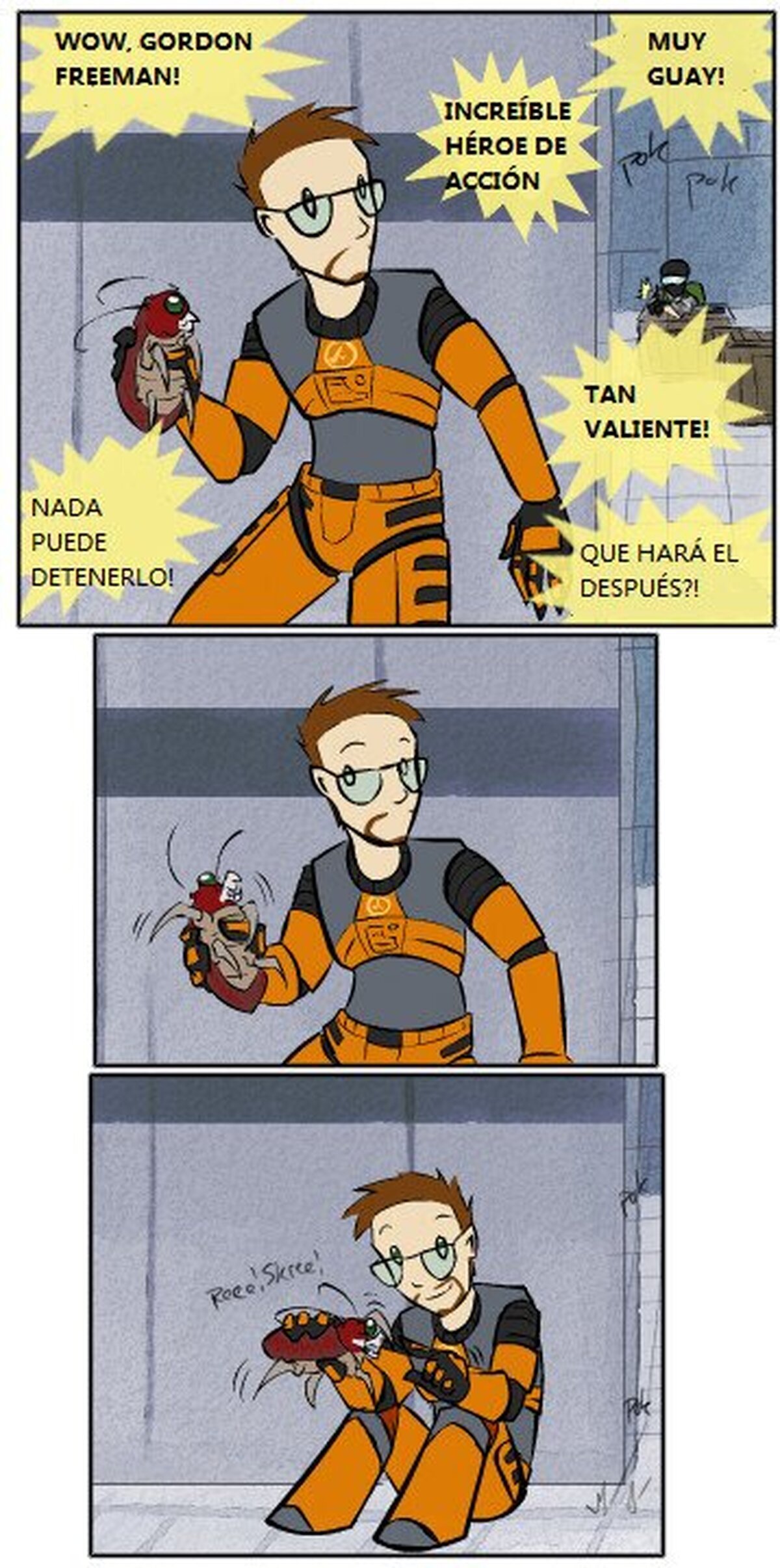 ¿Quién es el arma biológica más linda? Tu lo eres, tu lo eres. Por zarla
