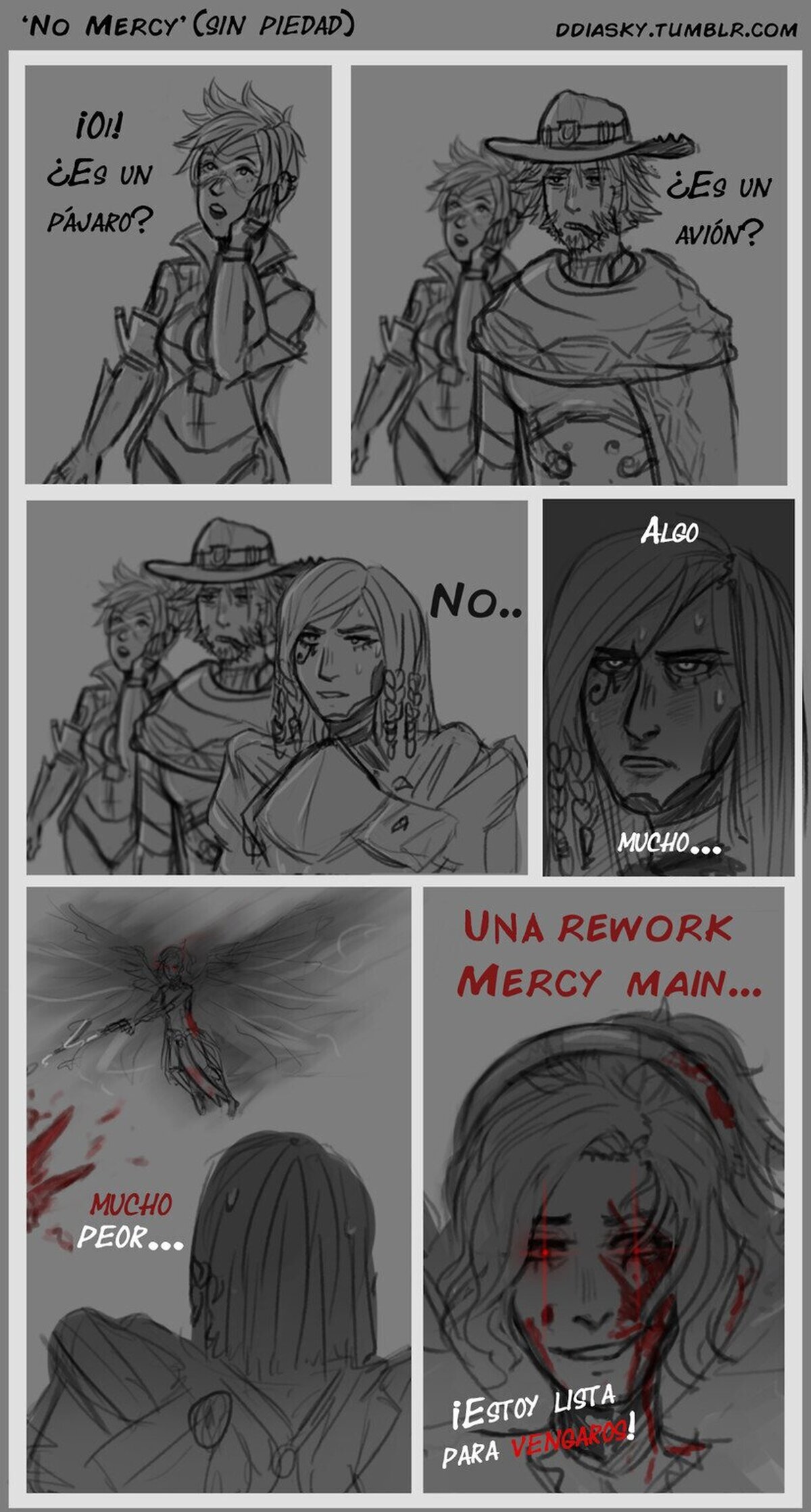 Las nuevas Mercy Mains, por Ddiasky