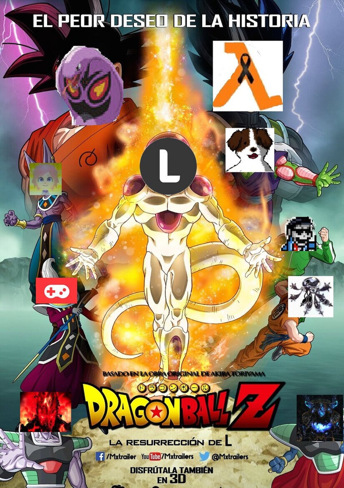 Vrutal ball z: la resurrección de Luis. vayan y véanla en su sala de cine mas cercana