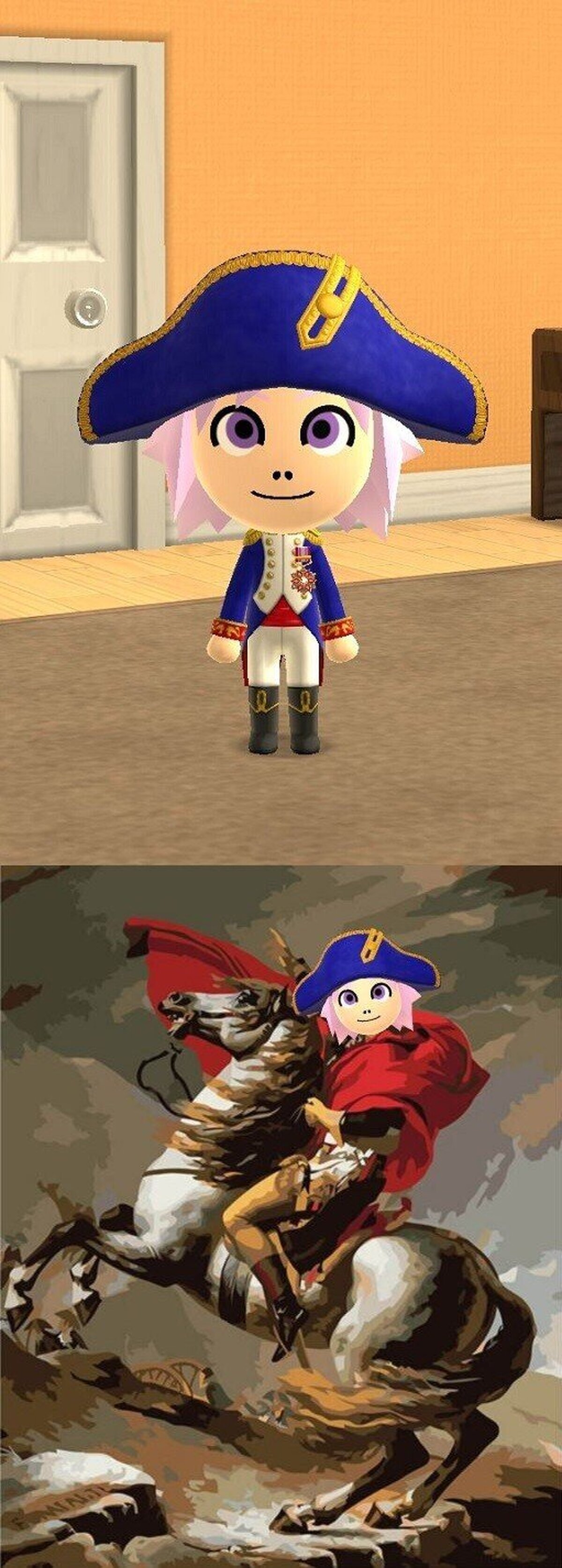 No recodaba que napoleón fuese así… 