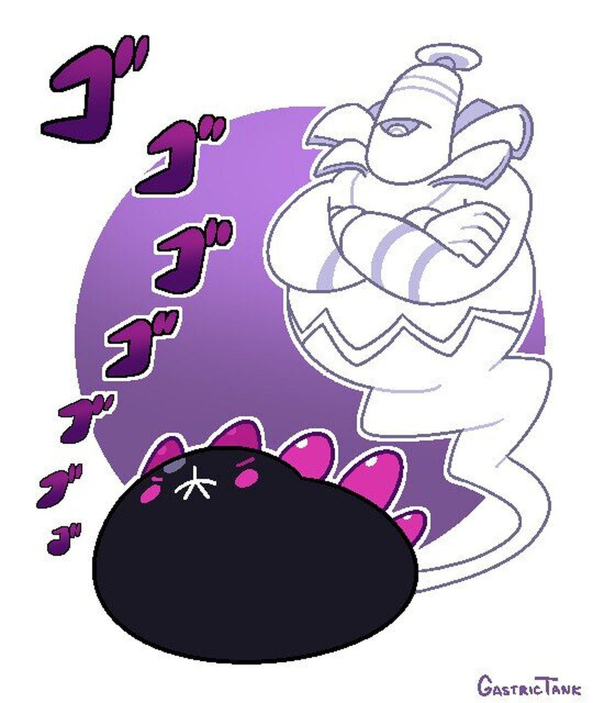 Pyukumuku se une a la moda JoJo