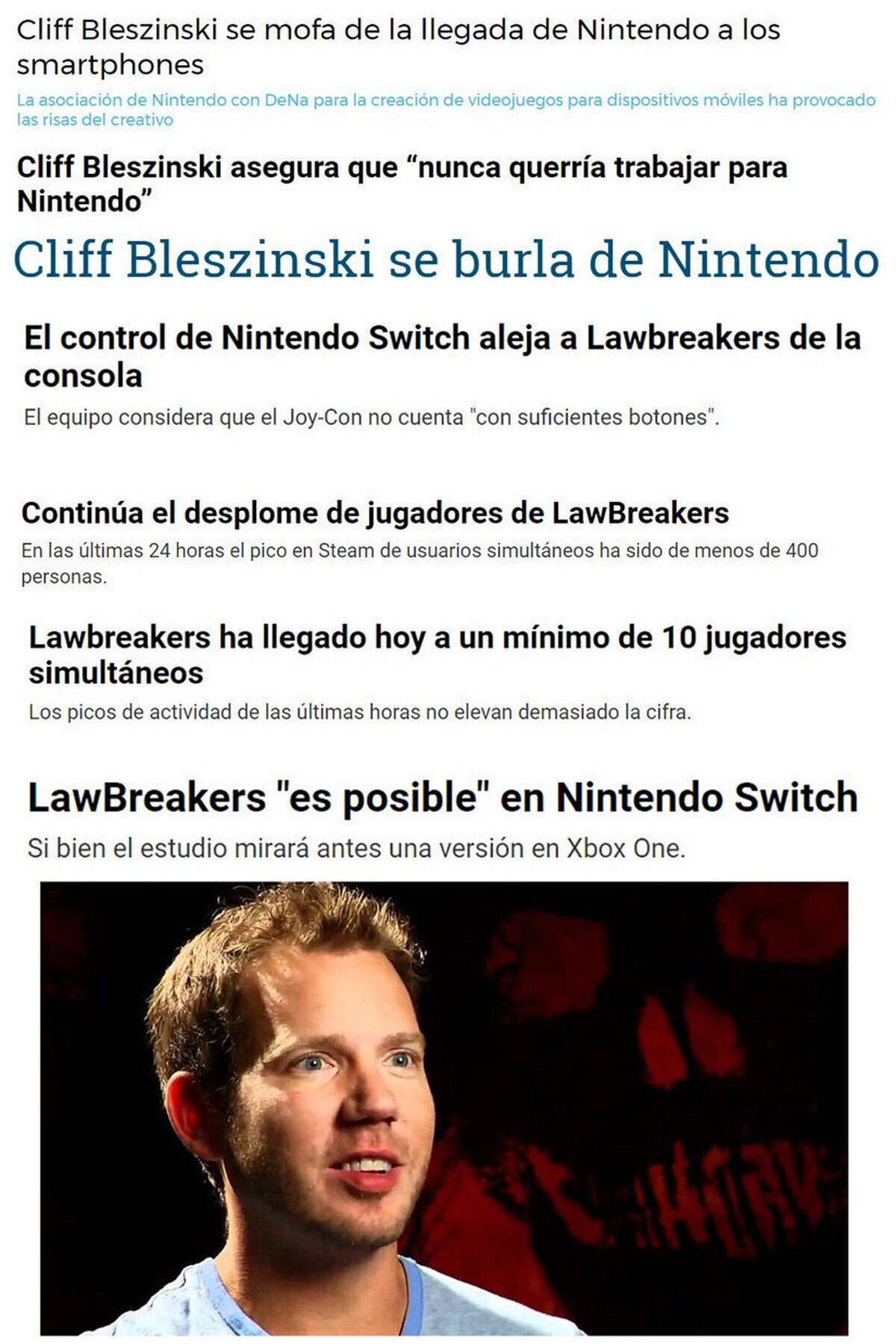 Alguien se esta tragando sus palabras