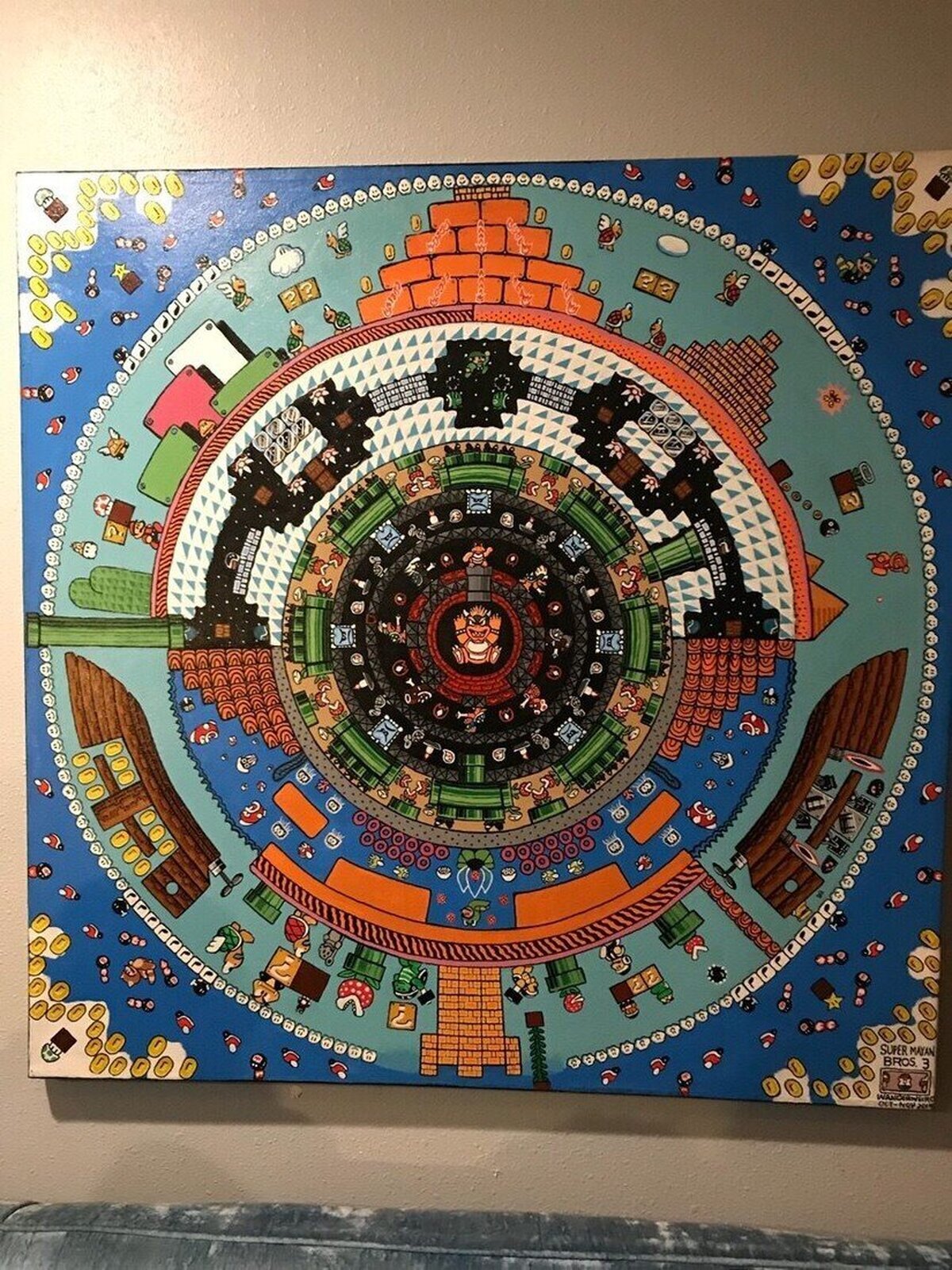 Por un momento creí que era un calendario azteca