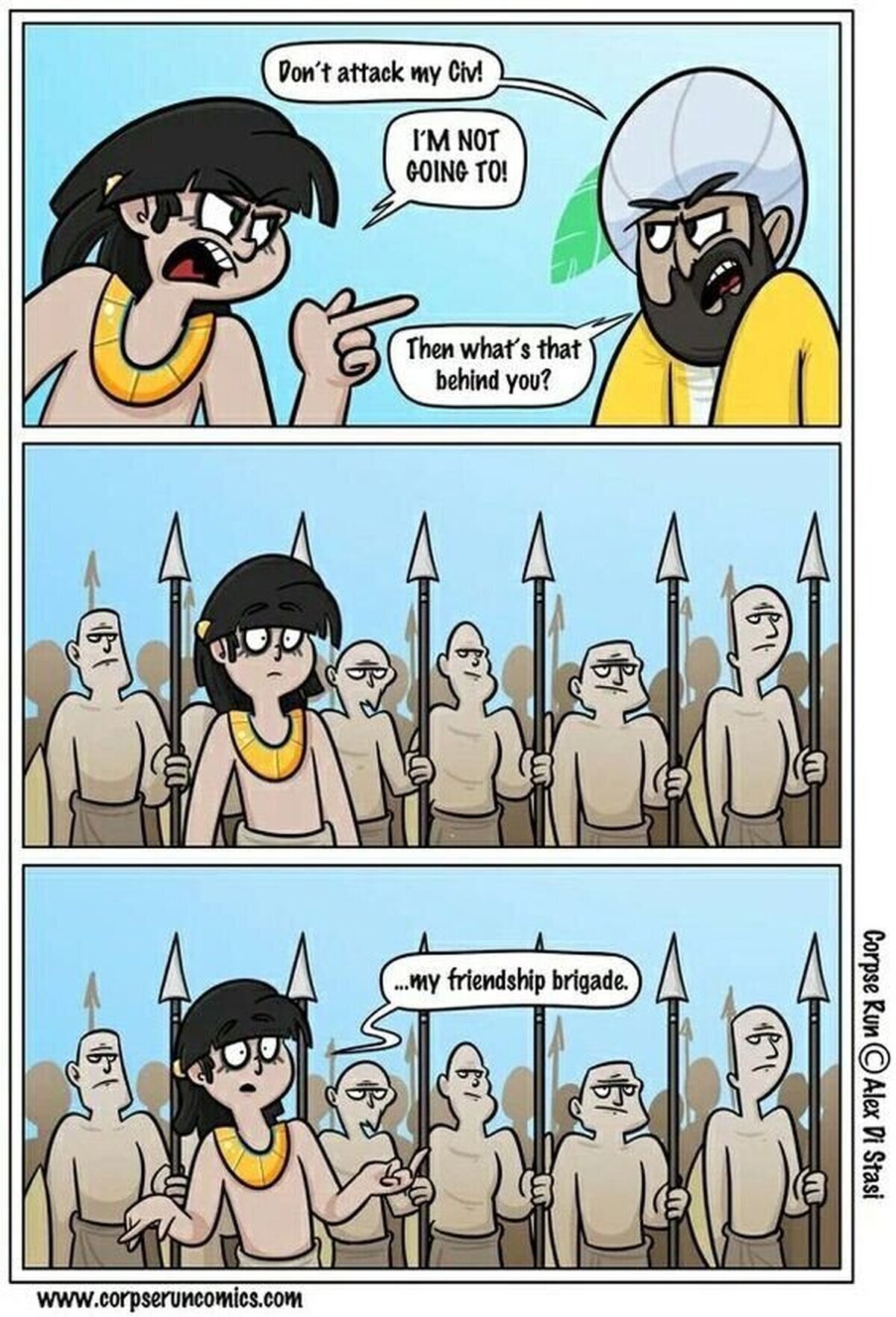 Me parece que no va a colar… Por corpseruncomics