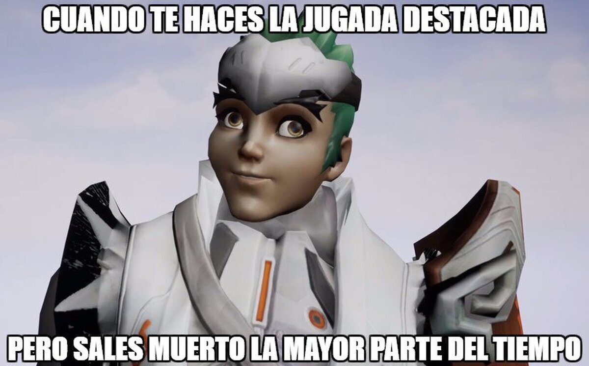 Normalmente pasa con Symmetra o torbjörn