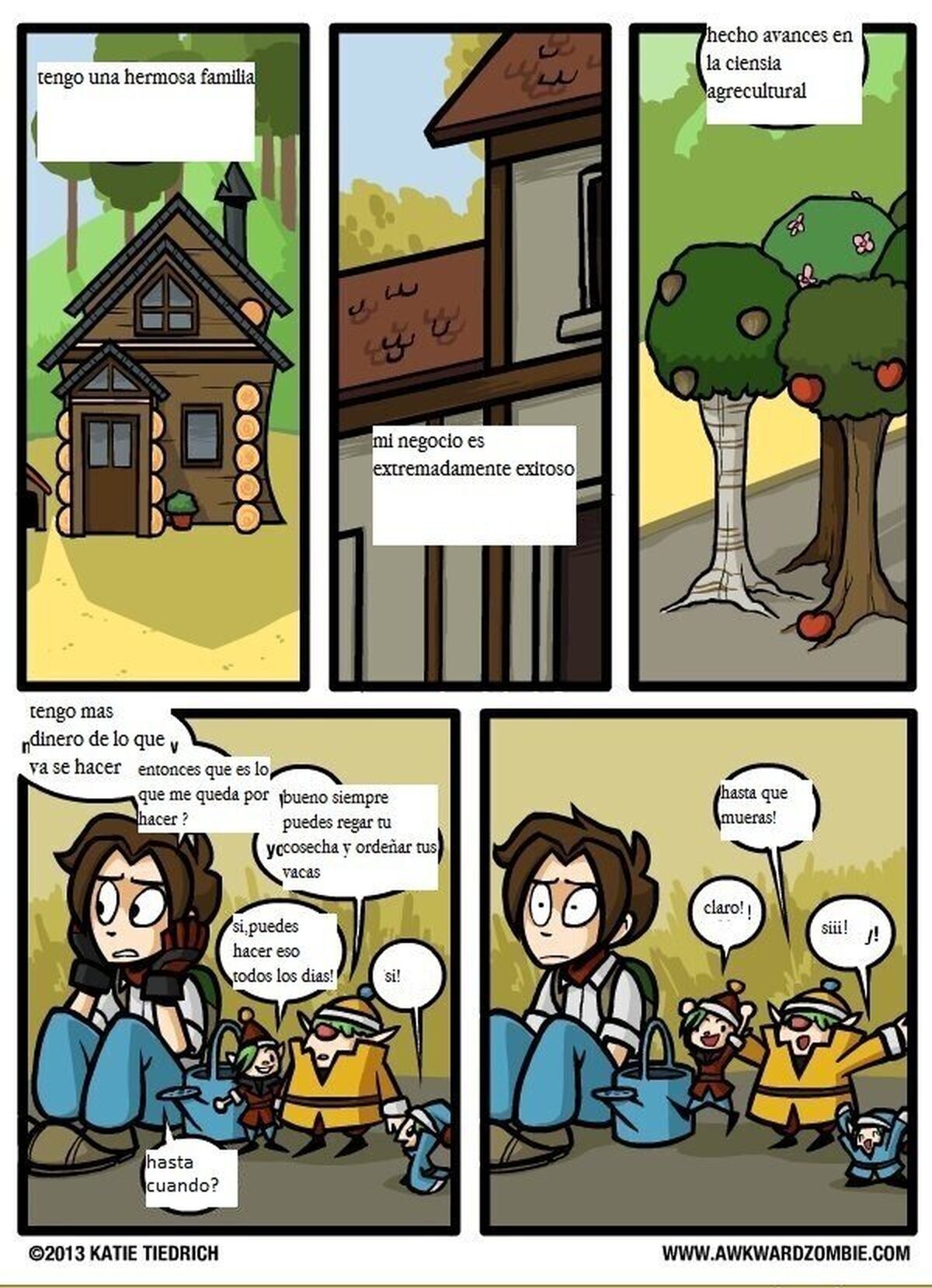 La triste vida de harvestmoon -por akwardzombie 