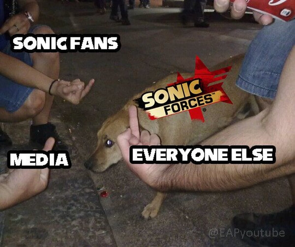 La situación actual con Sonic Forces