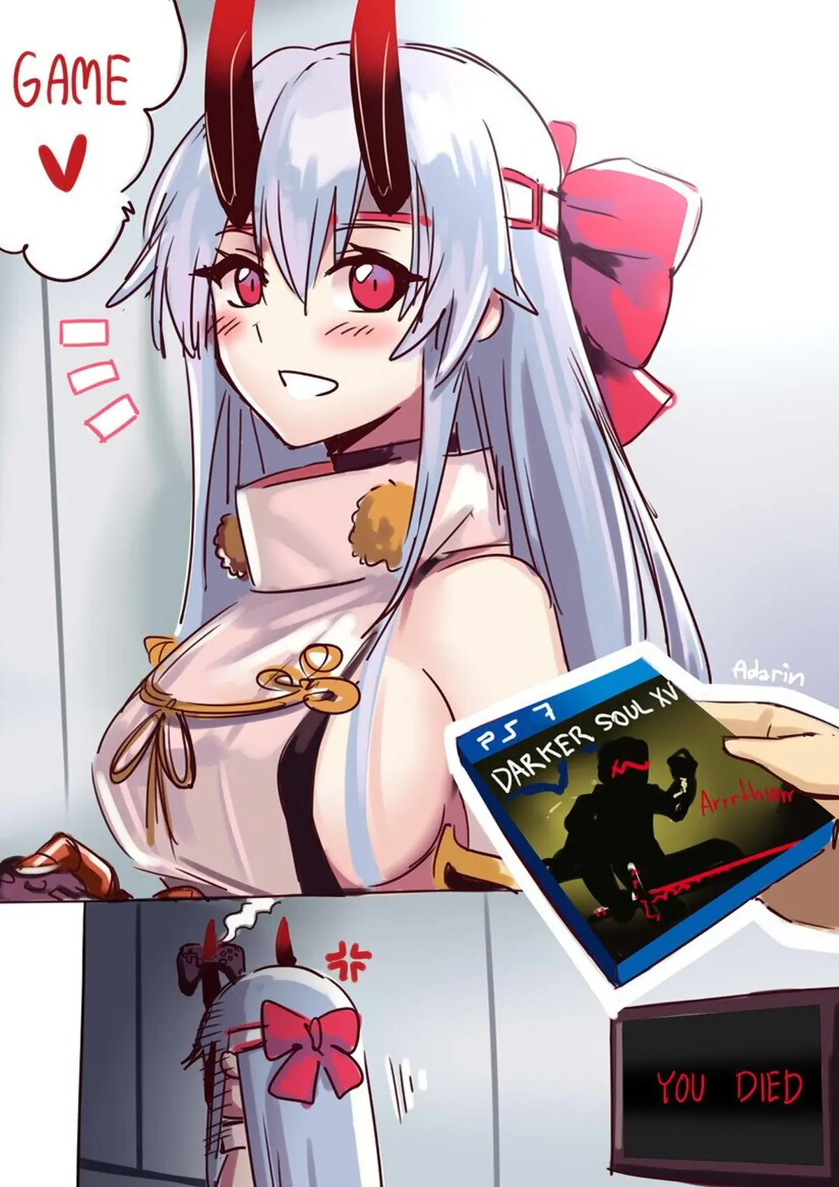 Cuando pruebas un nuevo juego y es mas dificil de lo que esperabas.