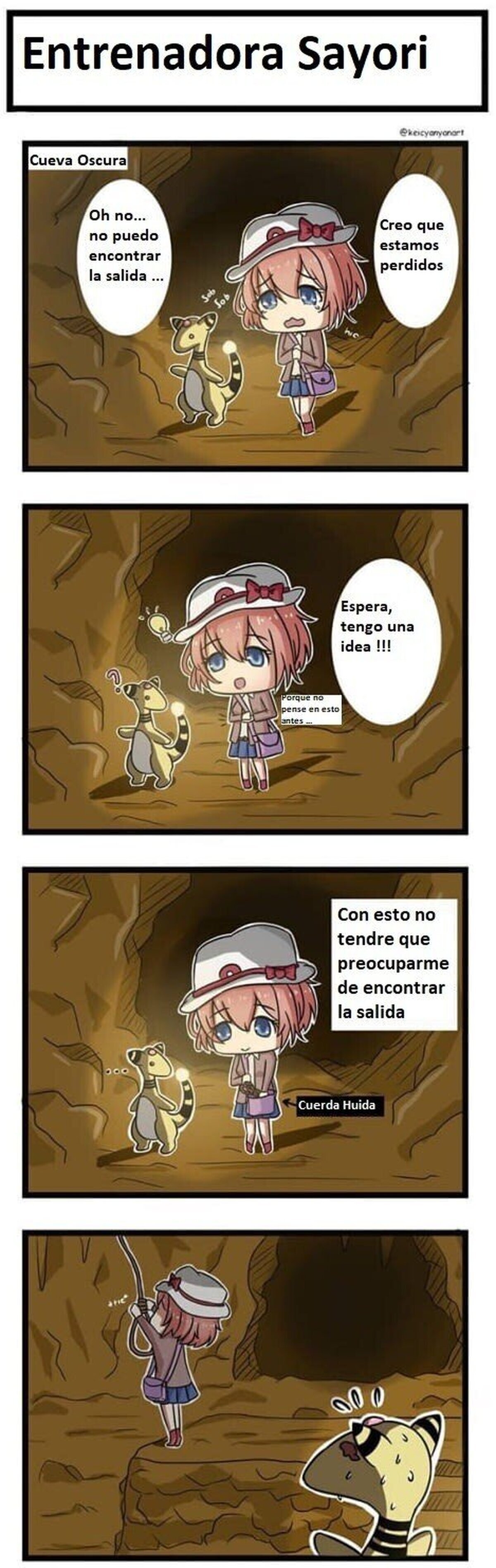 El otro uso de la Cuerda Huida , por Keicyanyonart 