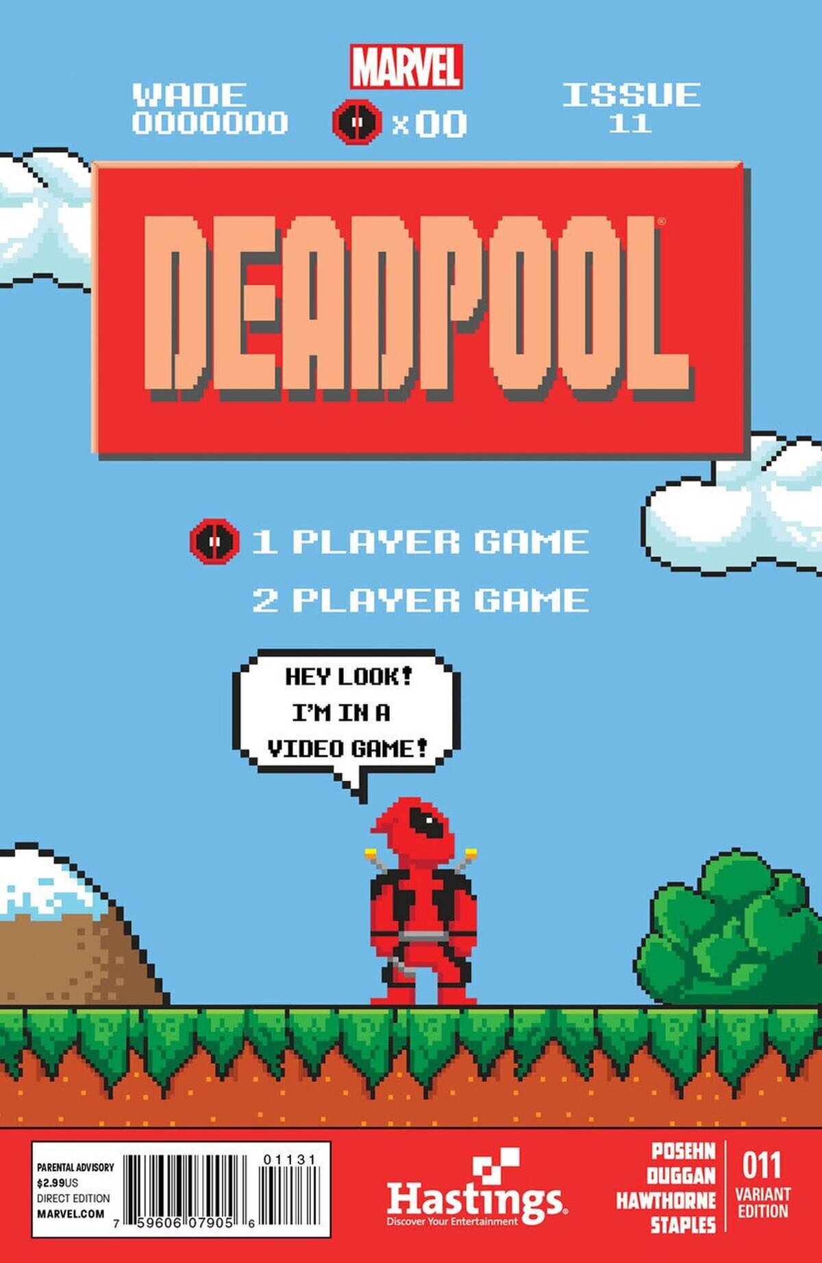 Si Deadpool hubiera robado el mundo de Mario