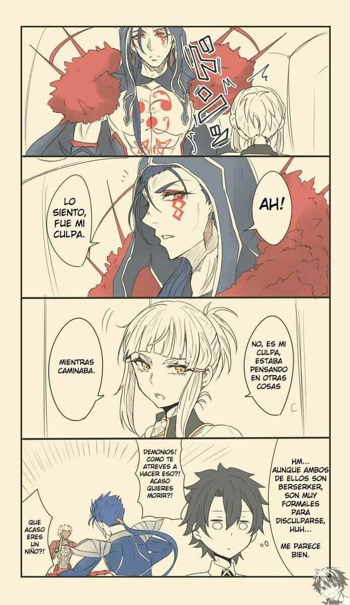 Que sean Bersekers no significa que no sean formales.