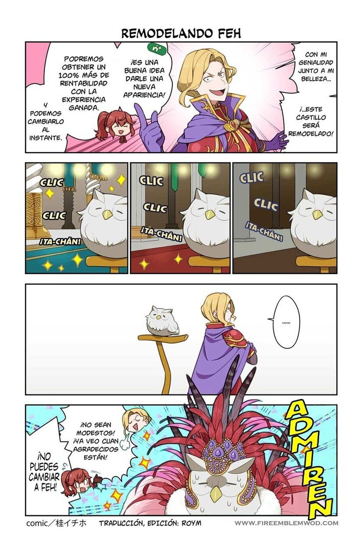 ¡Capítulo 5 del manga oficial de Fire Emblem Heroes!