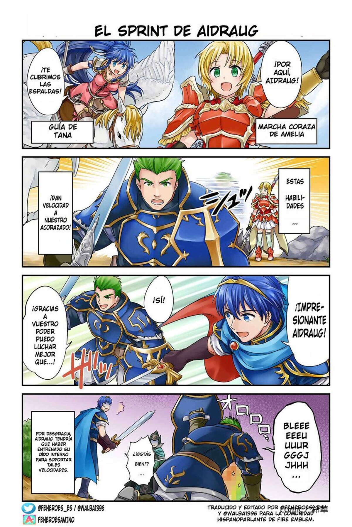 ¡Capítulo 6 del manga oficial de Fire Emblem Heroes!