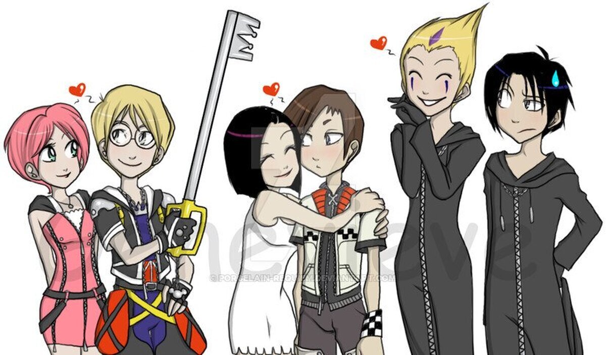 Kingdom Hearts si Disney comprase los derechos de Code Lyoko, por Porcelain Requiem.