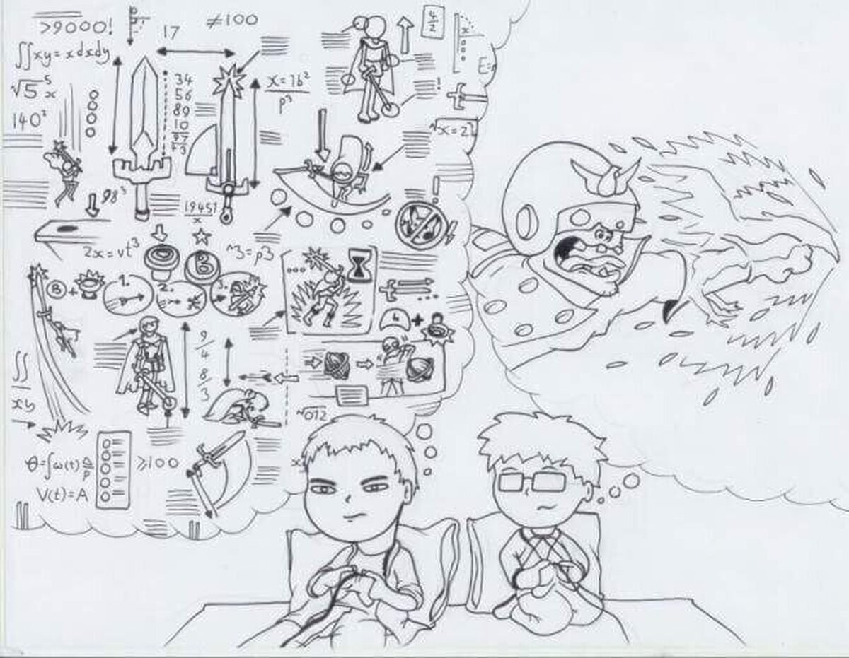 En Smash Bros hay dos tipos de jugadores