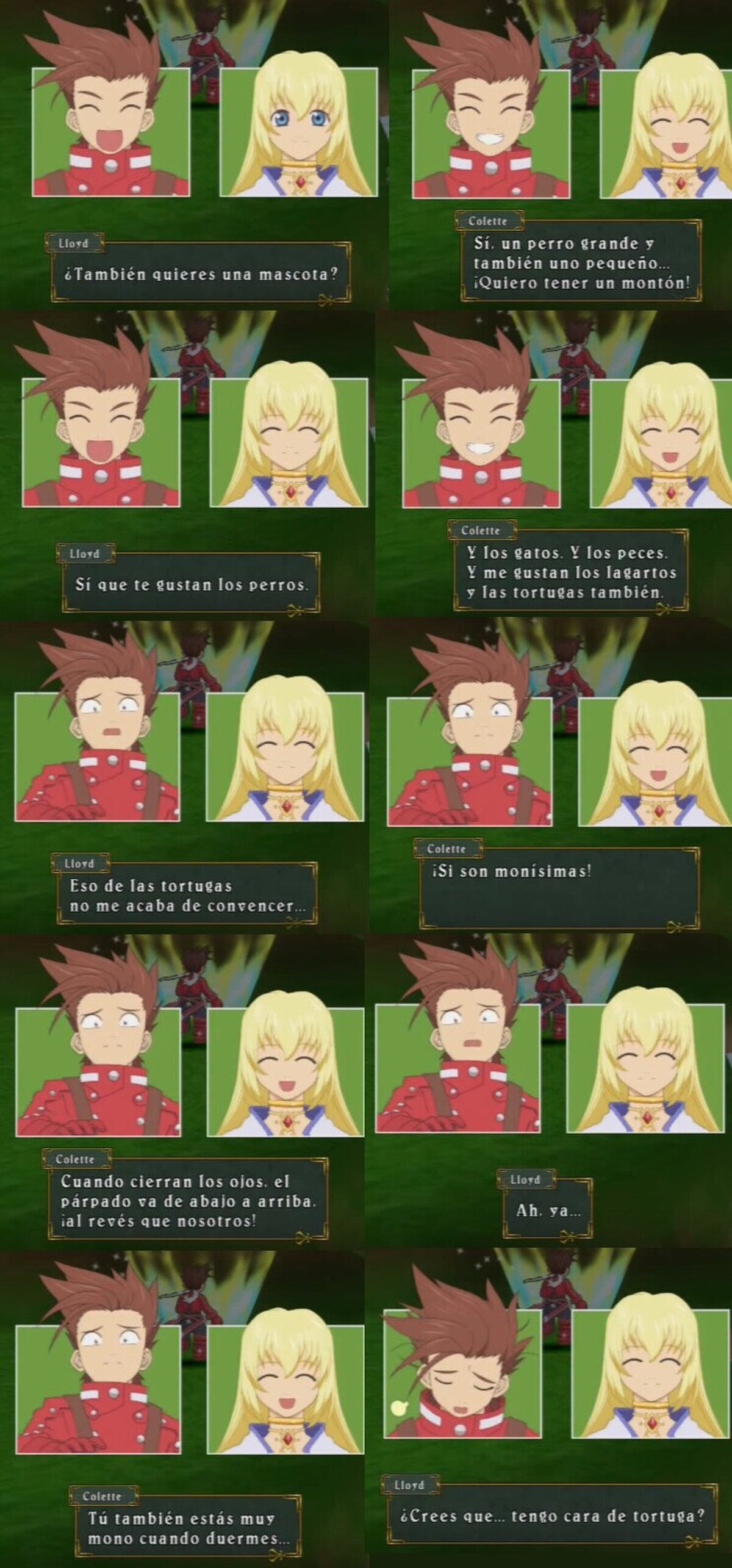 Simplemente acepta el cumplido Lloyd