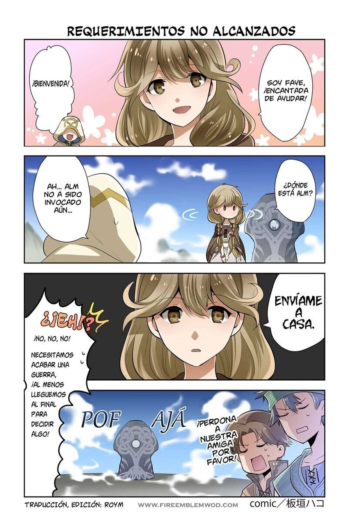¡Capítulo 9 del manga oficial de Fire Emblem Heroes!