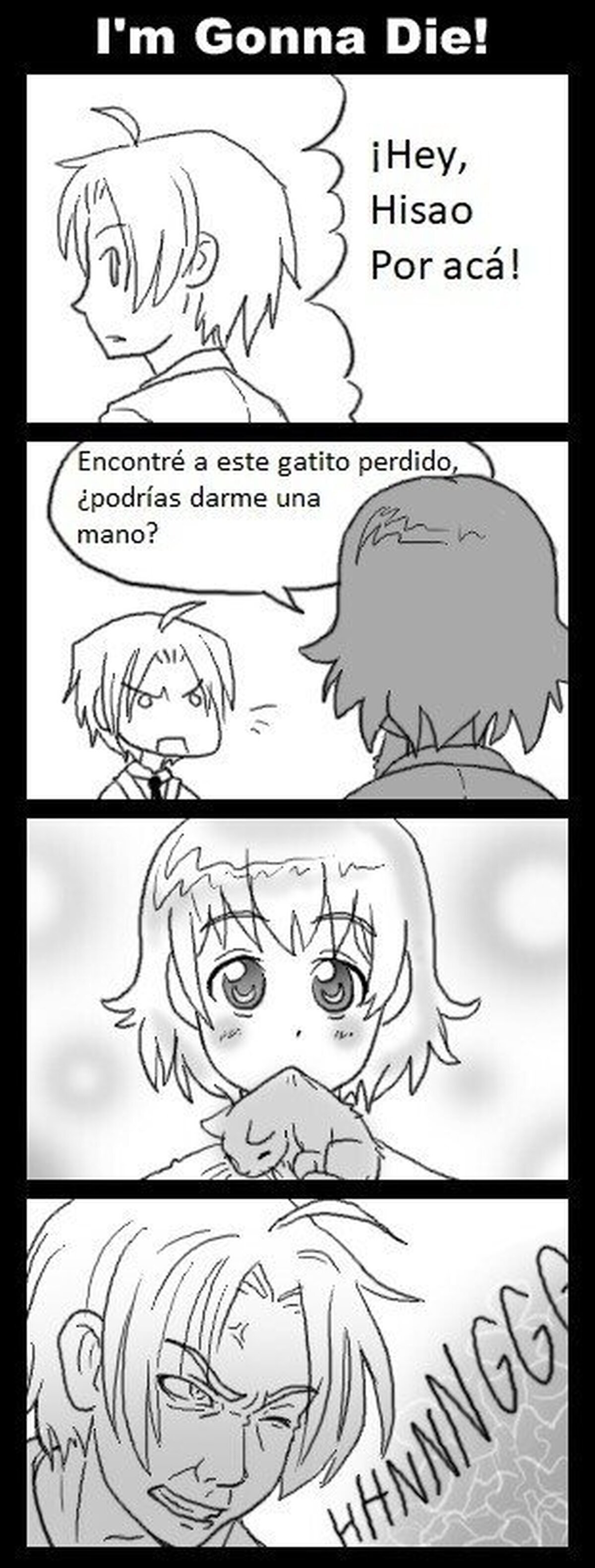 ¡Voy a morir!