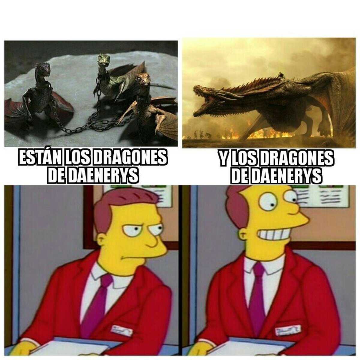 Los dragones de Daenerys