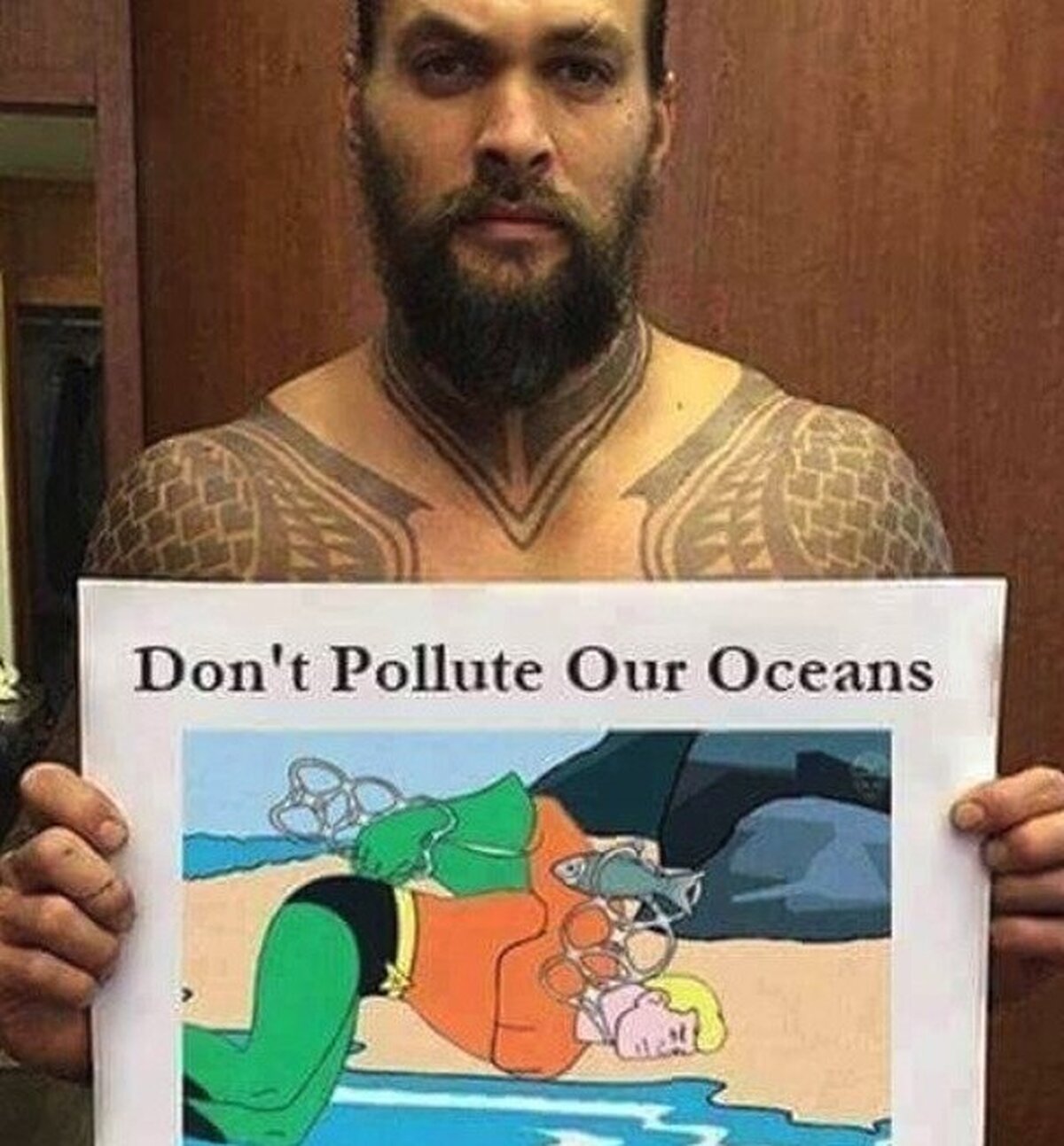 Por favor, no contaminen los océanos