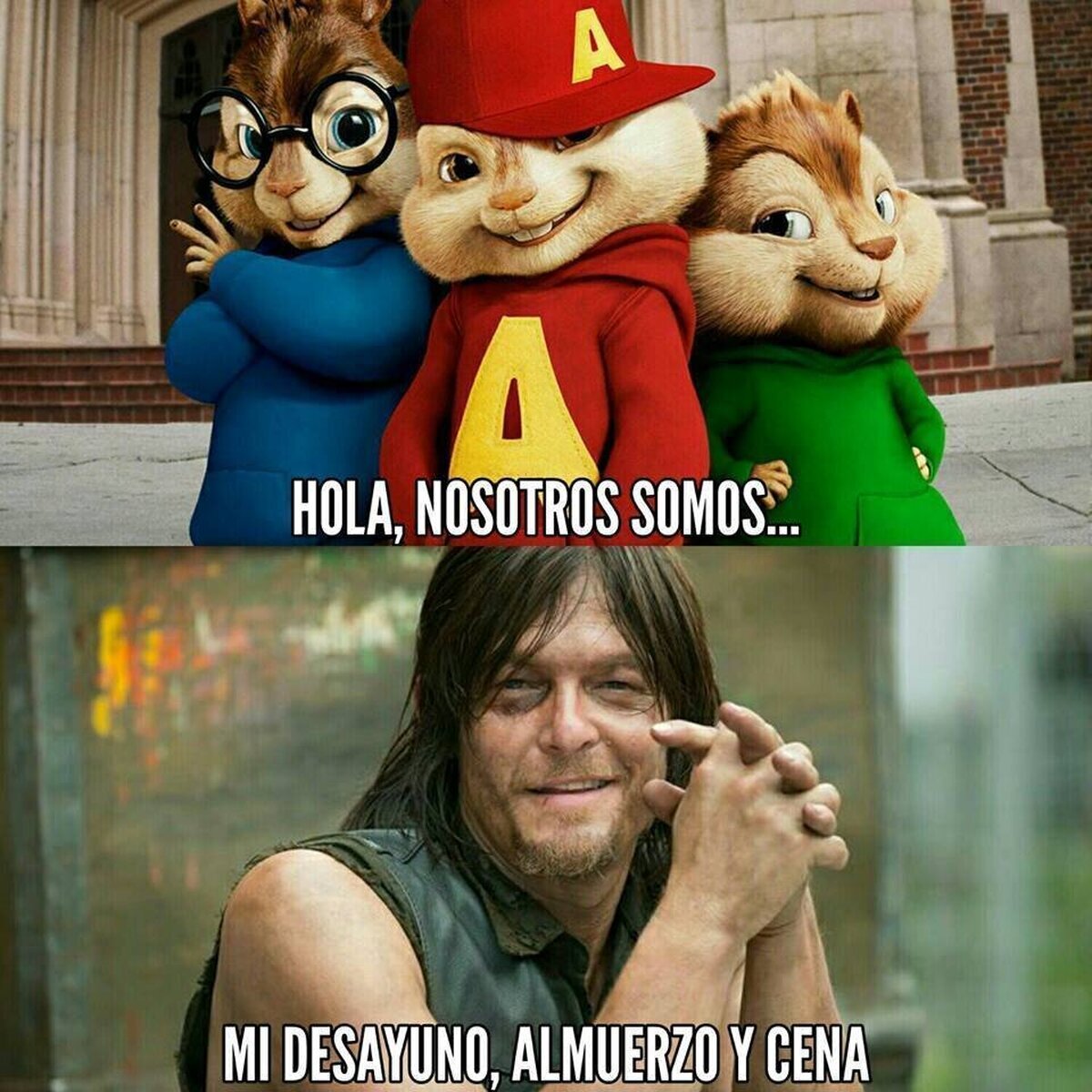 Los gustos gastronómicos de Daryl son peculiares