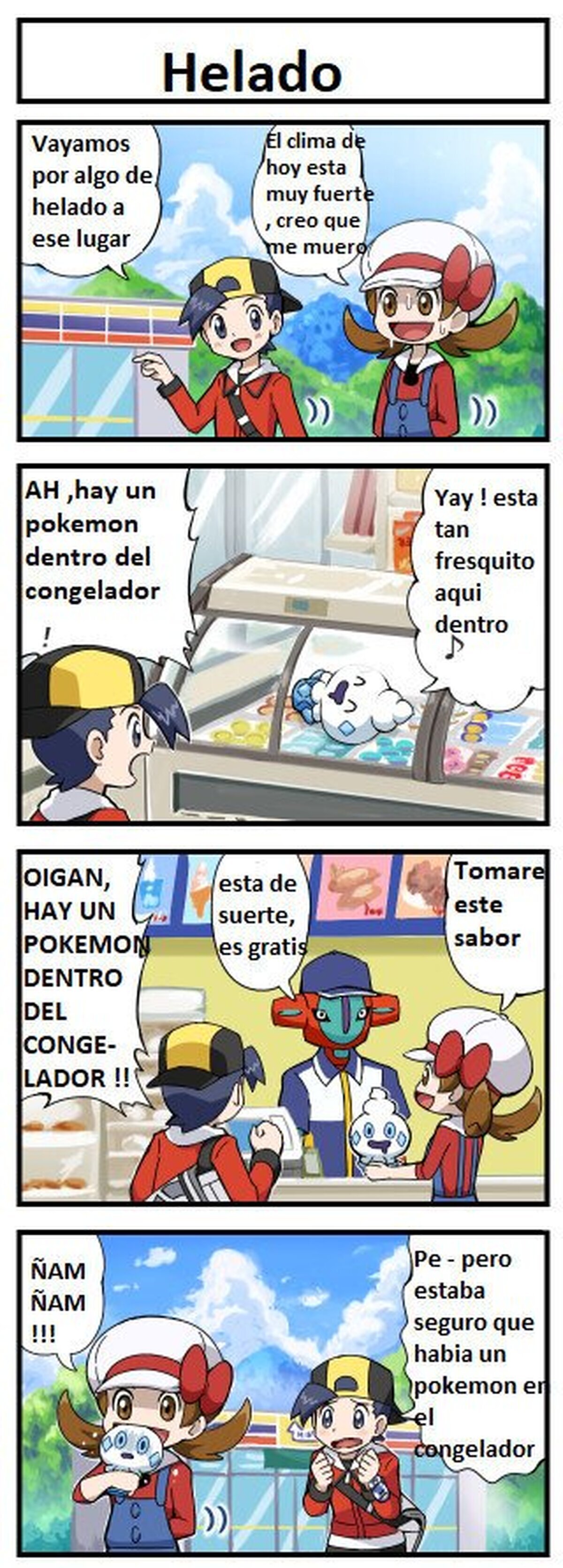 ¿No se les antoja un helado? Por pokemoa 