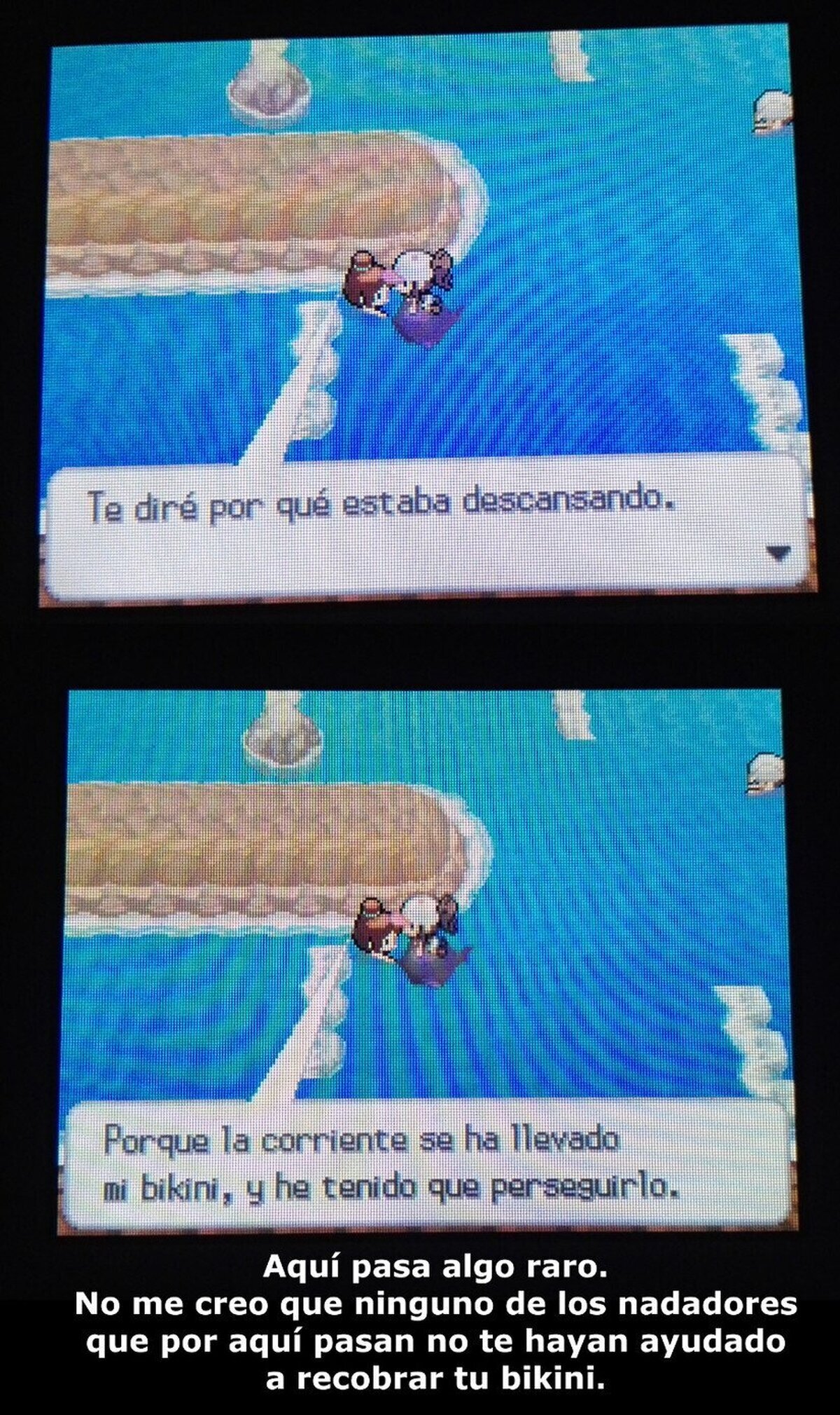 A lo mejor no eres el centro del mundo y no les interesas 
