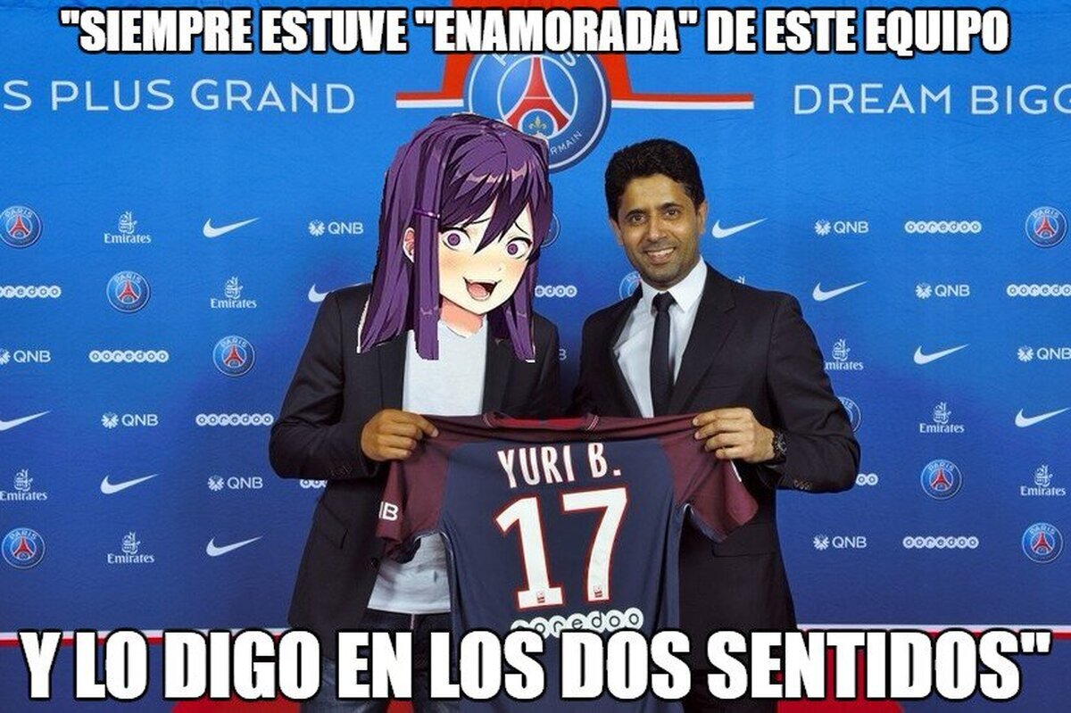 Aunque no lo parezca Yuri era futbolista, y de élite.