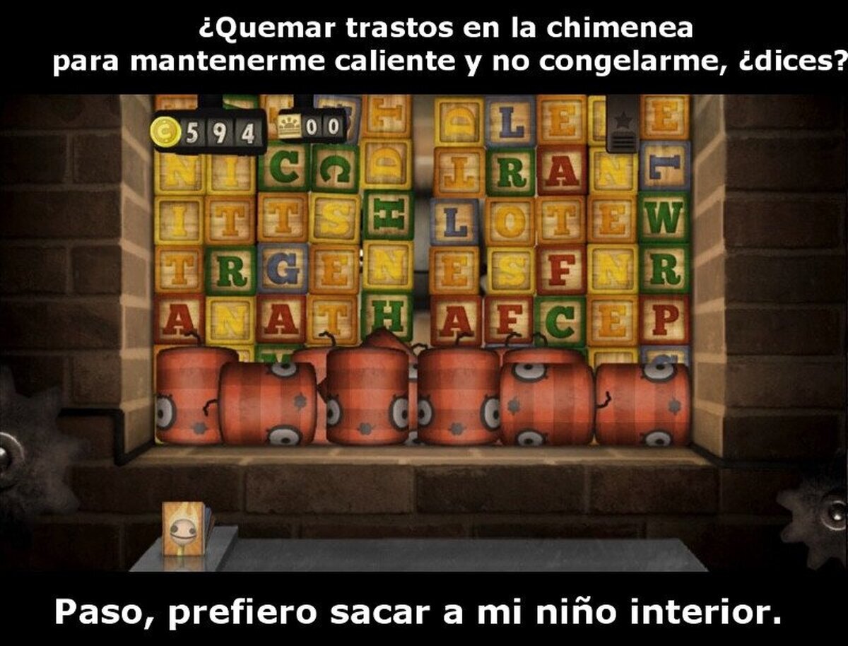 ¿Pero quién puede resistirse a los bloques de madera?