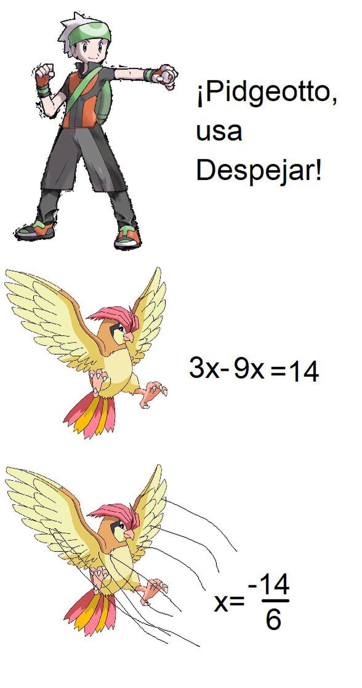 Los Pokémon sirven para todo. Incluso te ayudan con las tareas