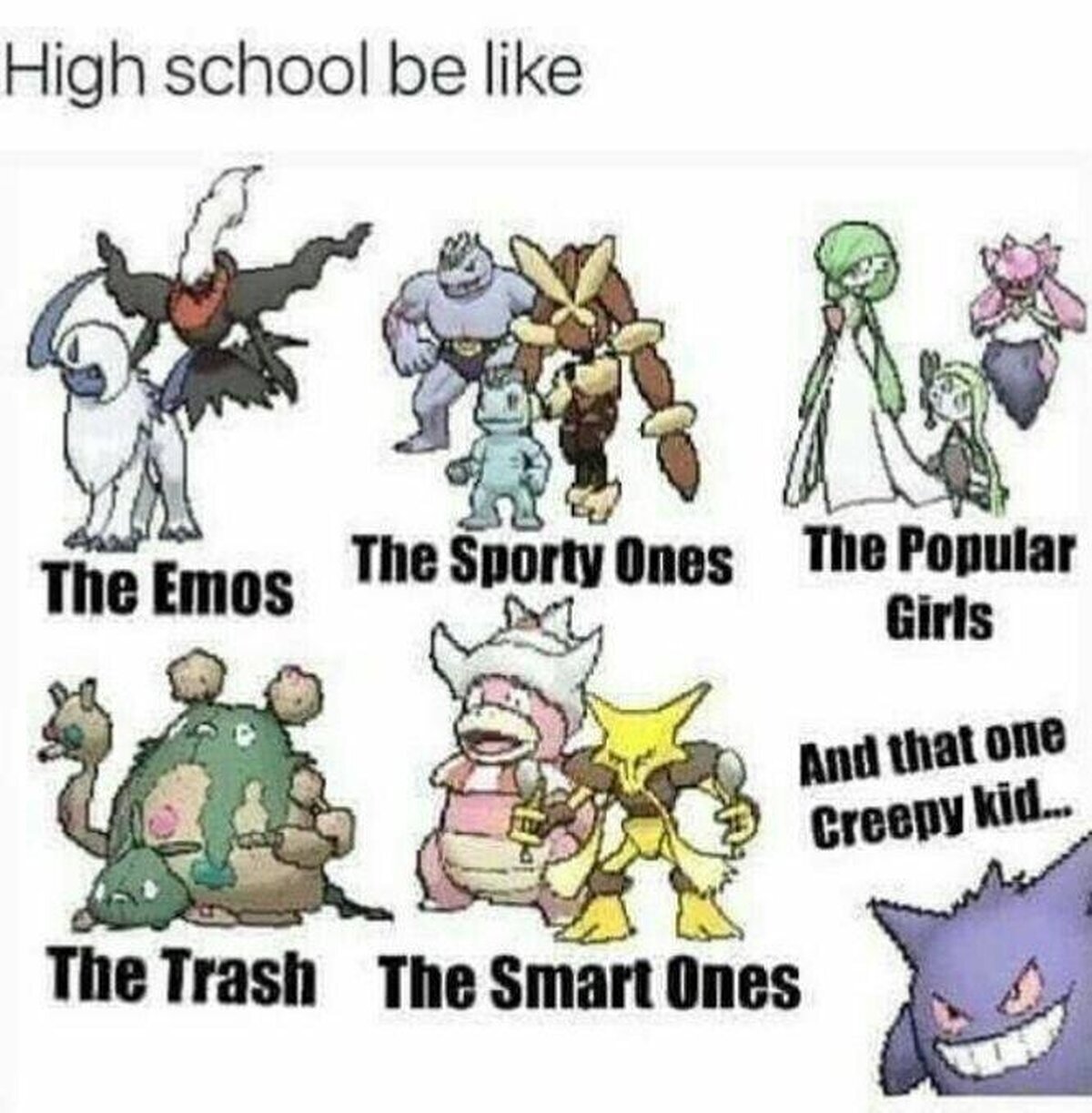 Así serían tus compañeros de clase si fueran pokémon