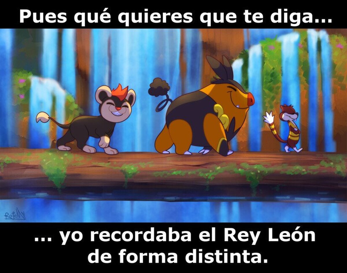 Kakuna Rattata: La nueva versión del Rey León pinta alucinante. Por vaporotem