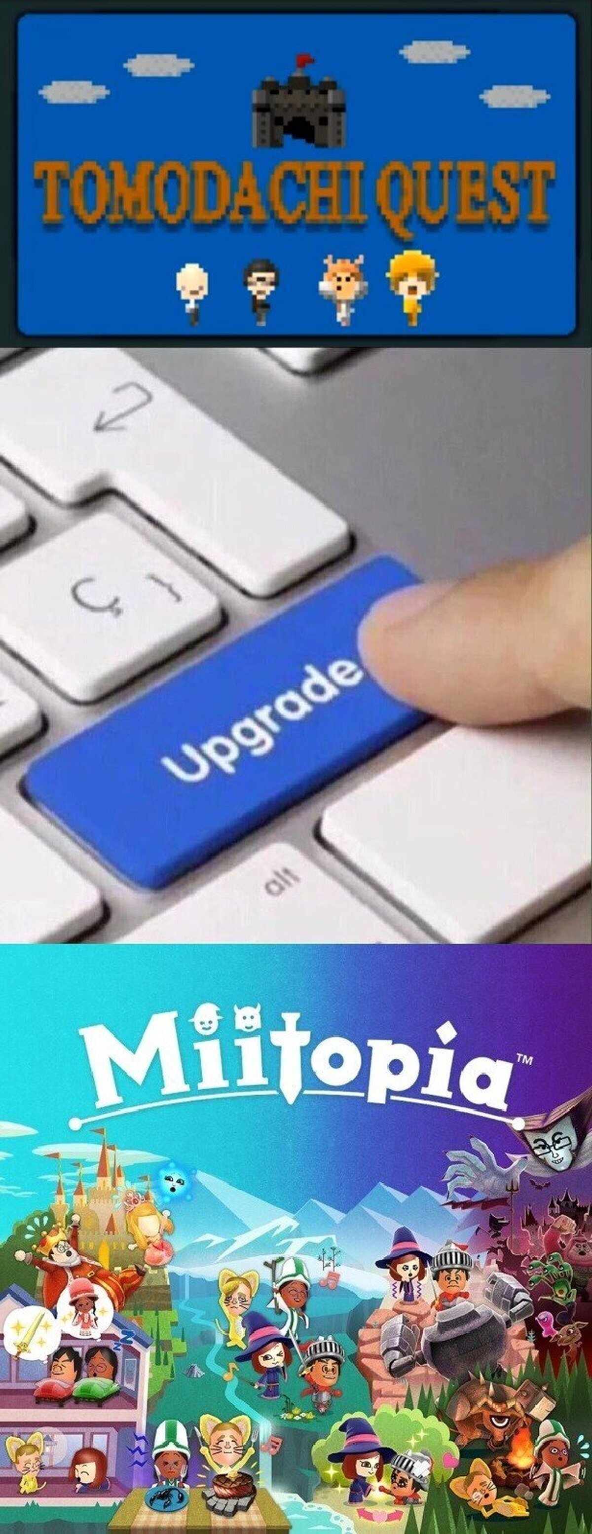 Y así surgió Miitopia. 