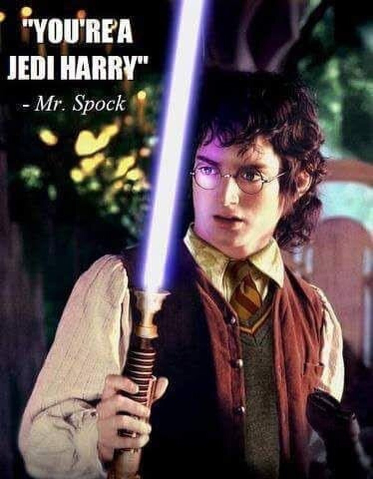 Cuando mezclas todas sus pelis favoritas en una sola imagen