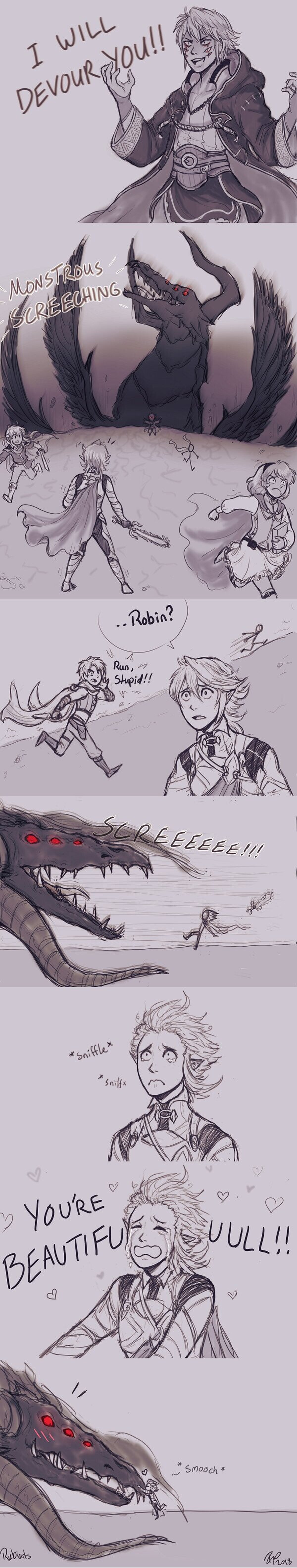 [Spoiler de Fire Emblem Awakening] Corrin por fin encontró el amor de su vida. Por rubiarts