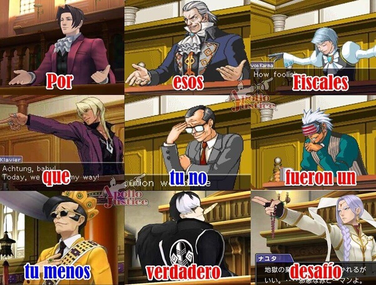 Cuando estas condenado a ser el fiscal del tutorial