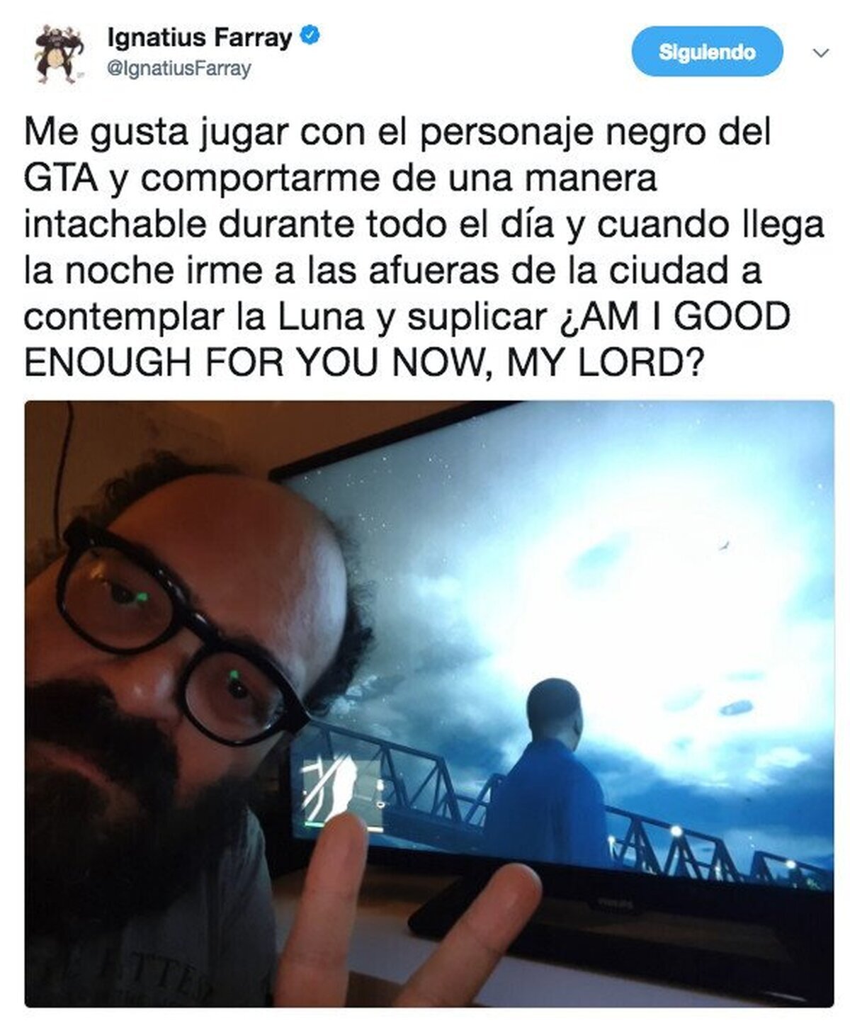 Las locas maneras de jugar a GTA de Ignatius Farray