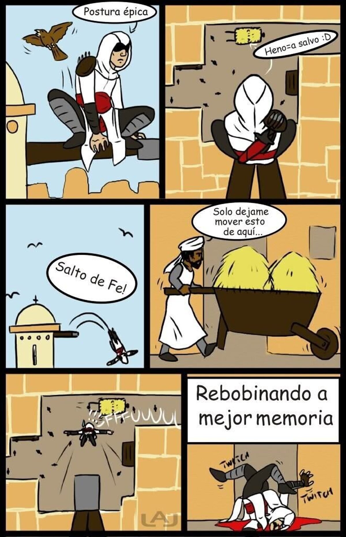 Pobre Alataïr... Por yandryluna